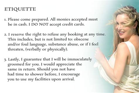 lea escort|Etiquette